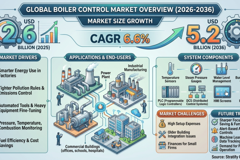 Boiler Control Market Size, Opportunities, Trends and Forecast 2026-2036