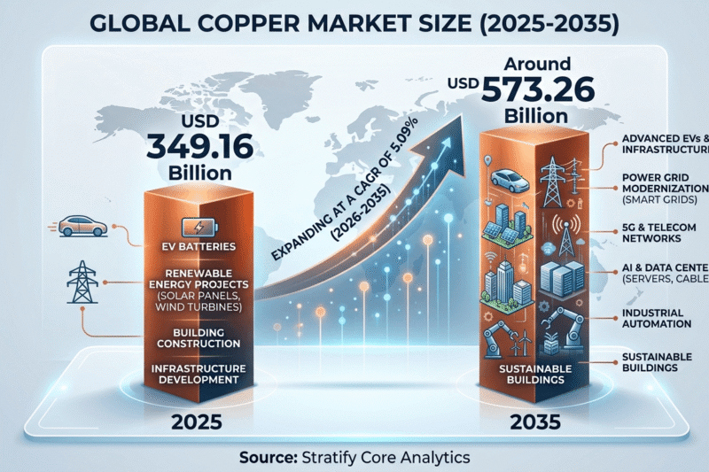 Copper Market Size, Share & Growth Analysis Report 2026–2033