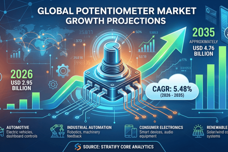 Potentiometer Market Size, Share, Trends, Industry Analysis & Forecast