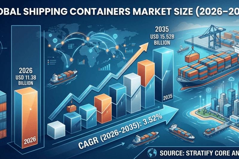 Shipping Containers Market Share, Revenue, CAGR & Key Players