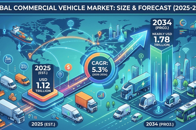 Commercial Vehicle Market : Share, Trends And Forecast 2034