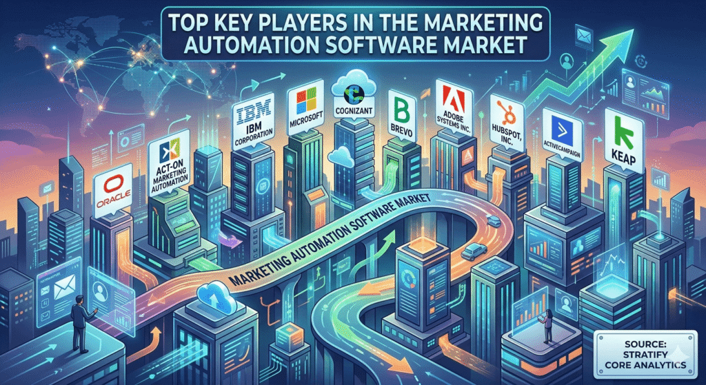 marketing automation software market keyplayers