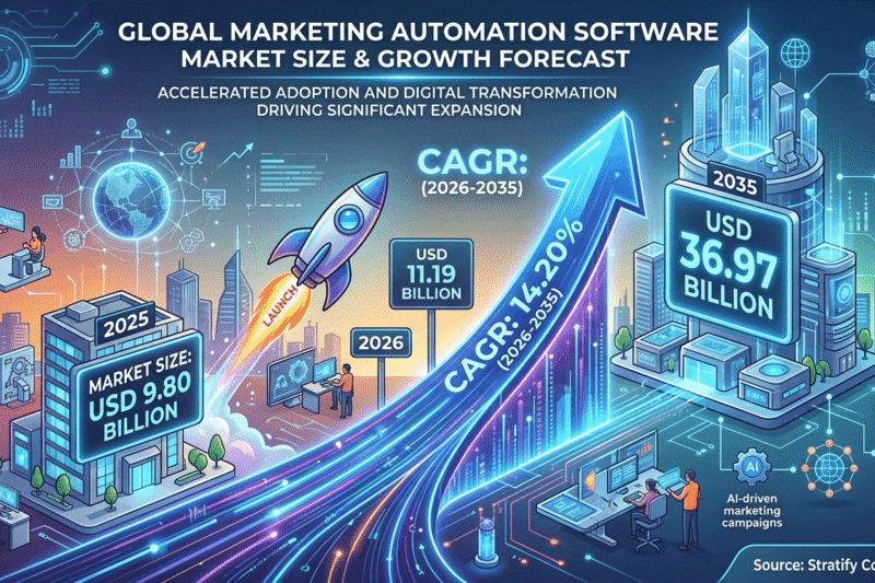 Marketing Automation Software Market Trends, Scope, Share, Size, Application and Forecast