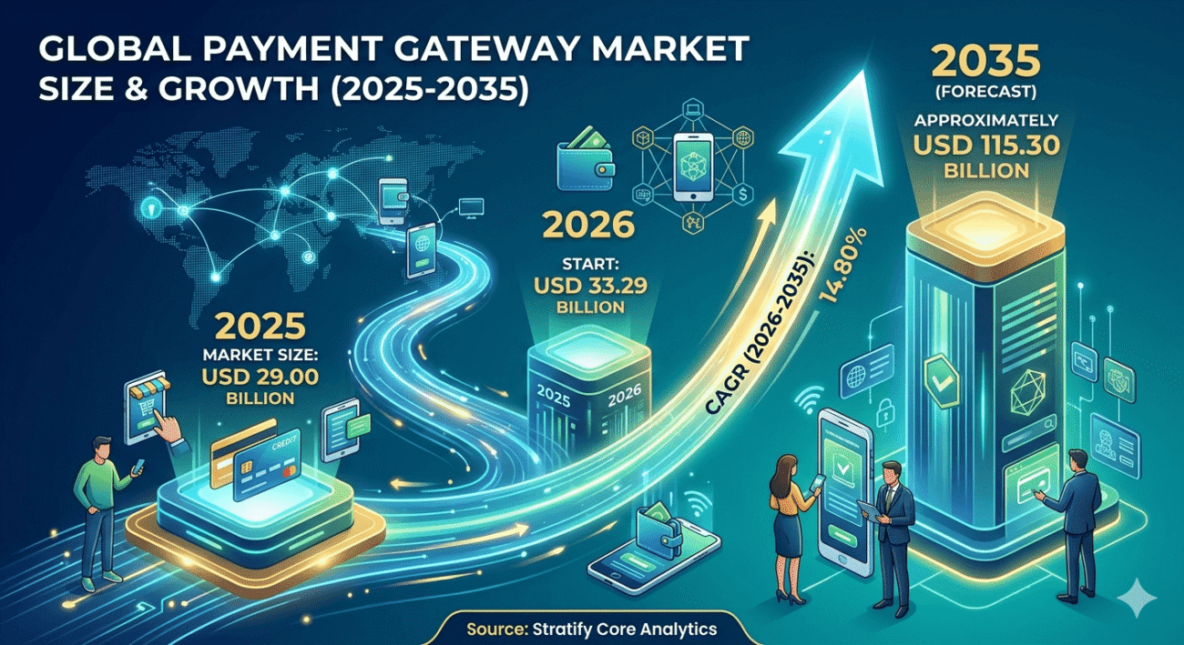 payment gateway market size and forecast