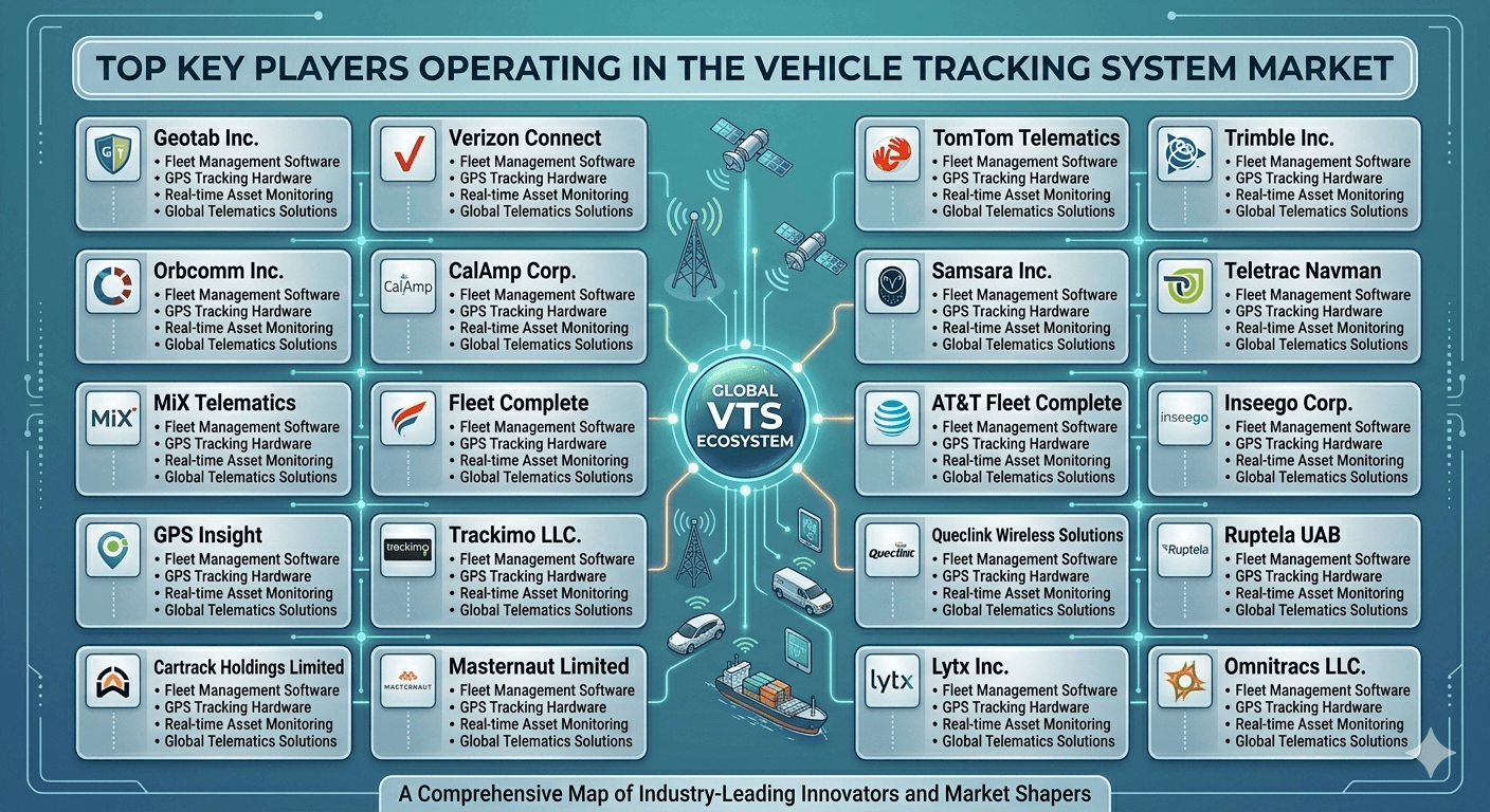 vehicle tracking system Keyplayers
